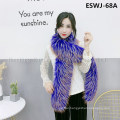 Faux Raccoon and Fox Fur Scarf Eswj-88A